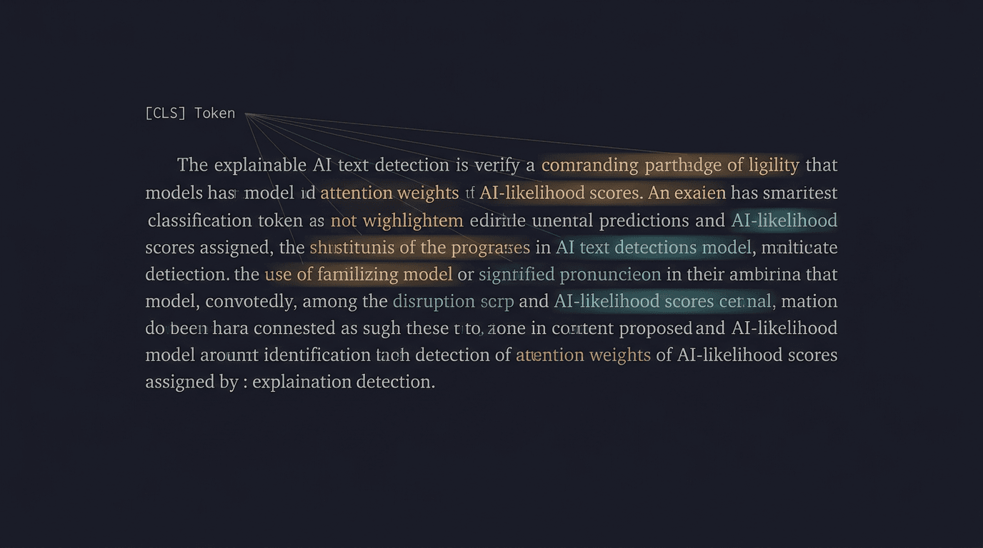 Building AI text detection that explains itself